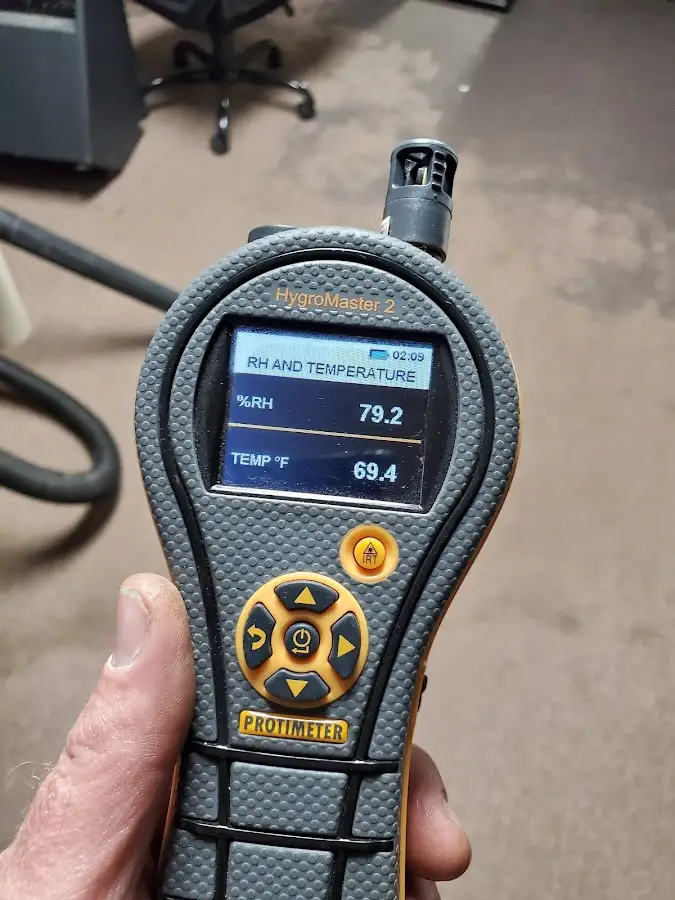 Moisture meter humidity assessment for Fire & Smoke Damage Restoration in Steilacoom